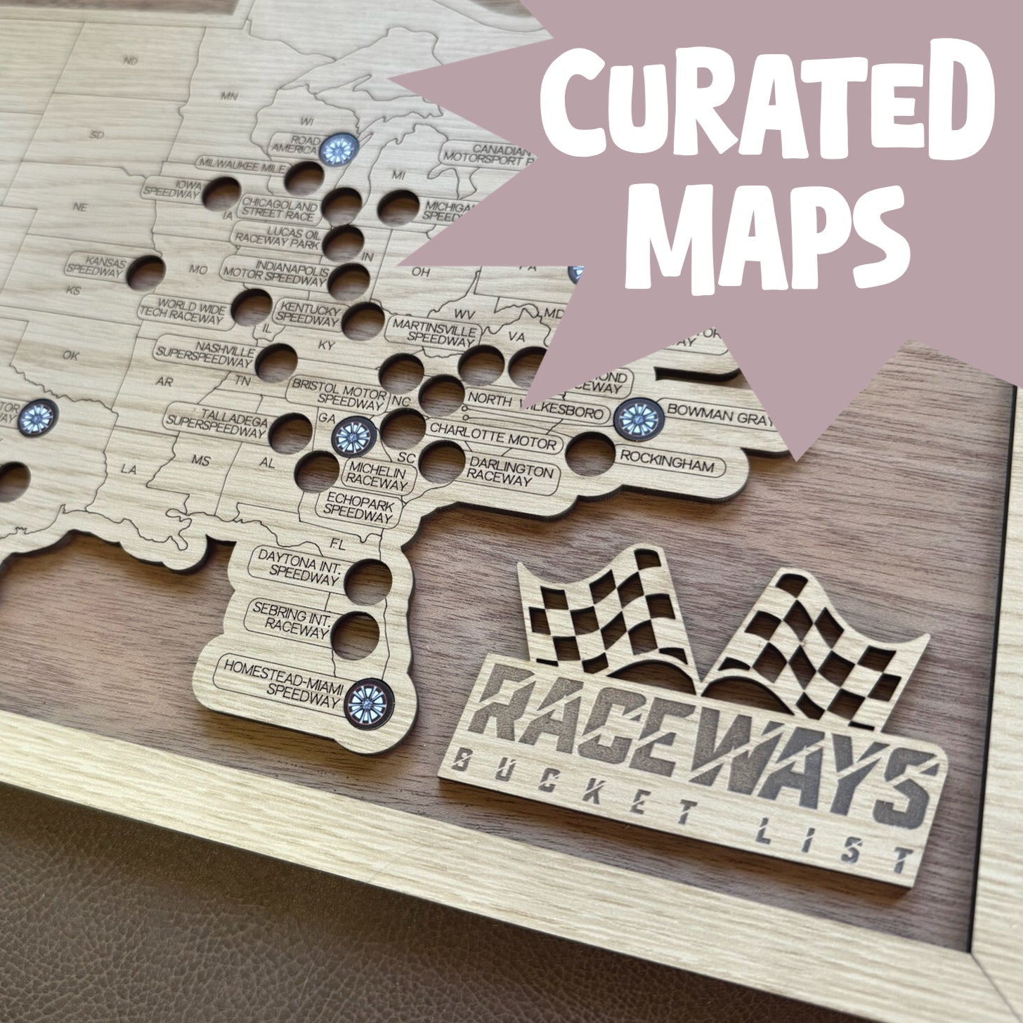 CURATED LOCATION MAPS