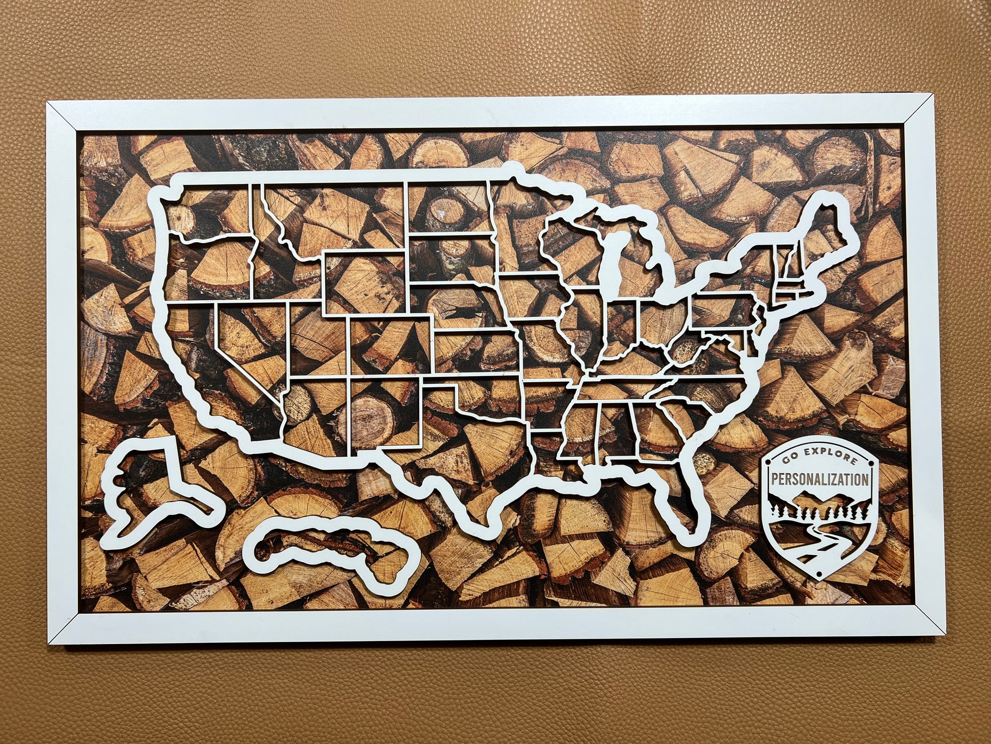 Design Your PREMIUM Framed Map (Choose Your Sport & Backing) - Hyder Handcrafted