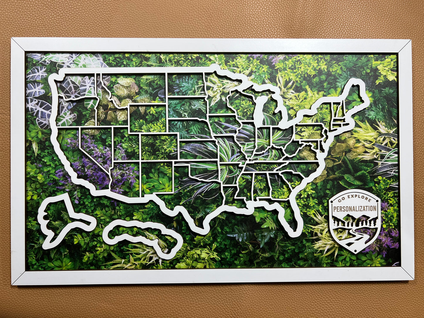 Design Your PREMIUM Framed Map (Choose Your Sport & Backing) - Hyder Handcrafted