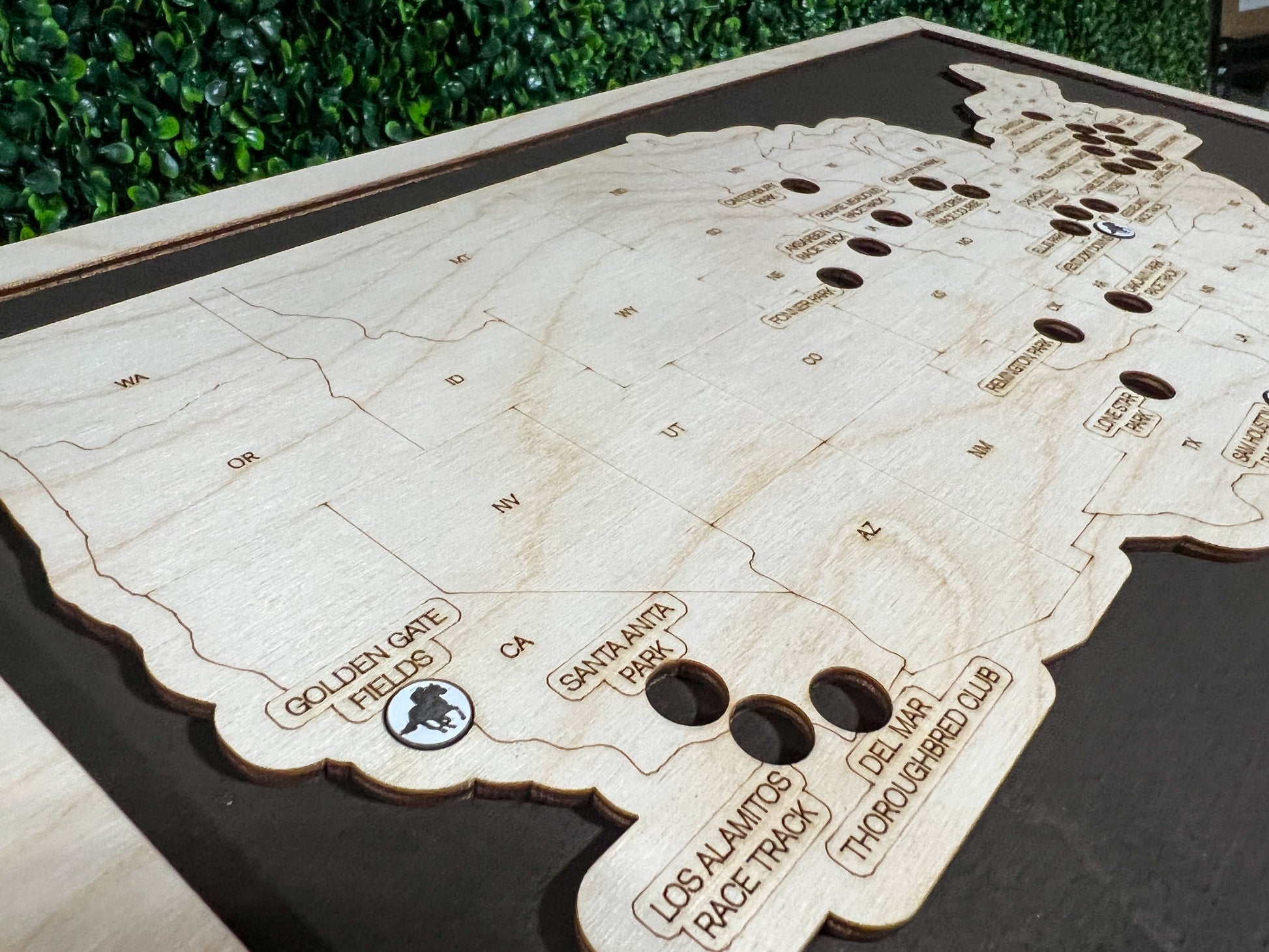 Design Your Horse Track Map - Hyder Handcrafted