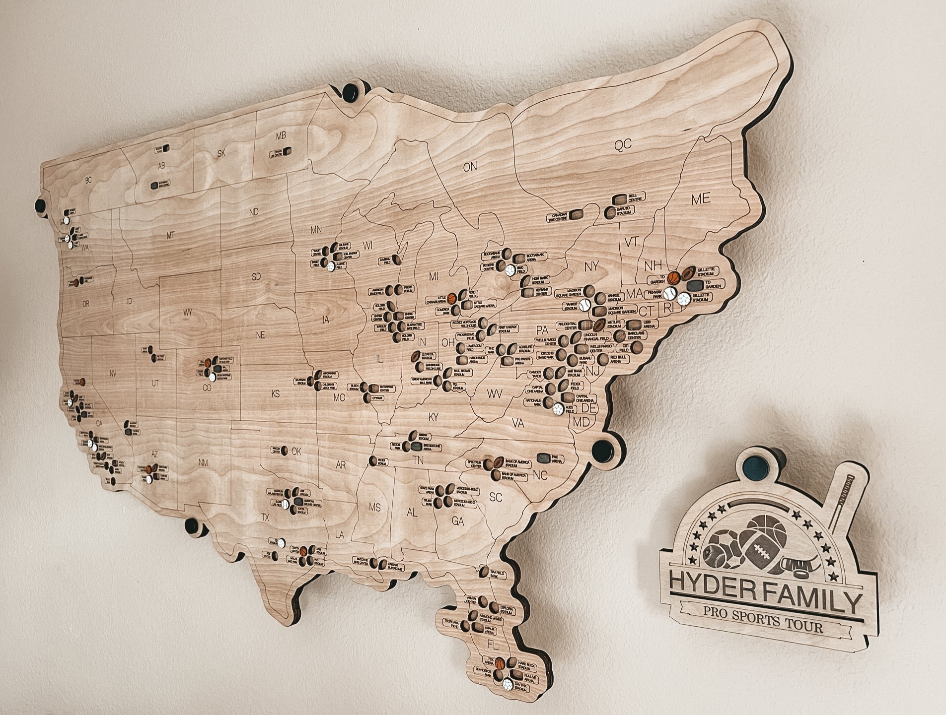 Design Your HUGE All Sport Pro Tracker Map - Hyder Handcrafted