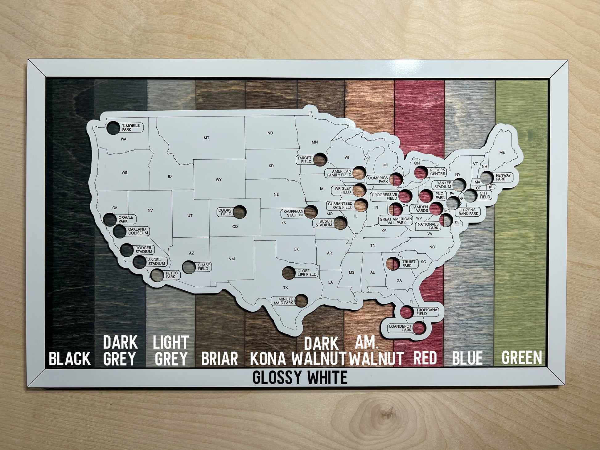 Design Your Cracker Barrel Restaurants Map - Hyder Handcrafted