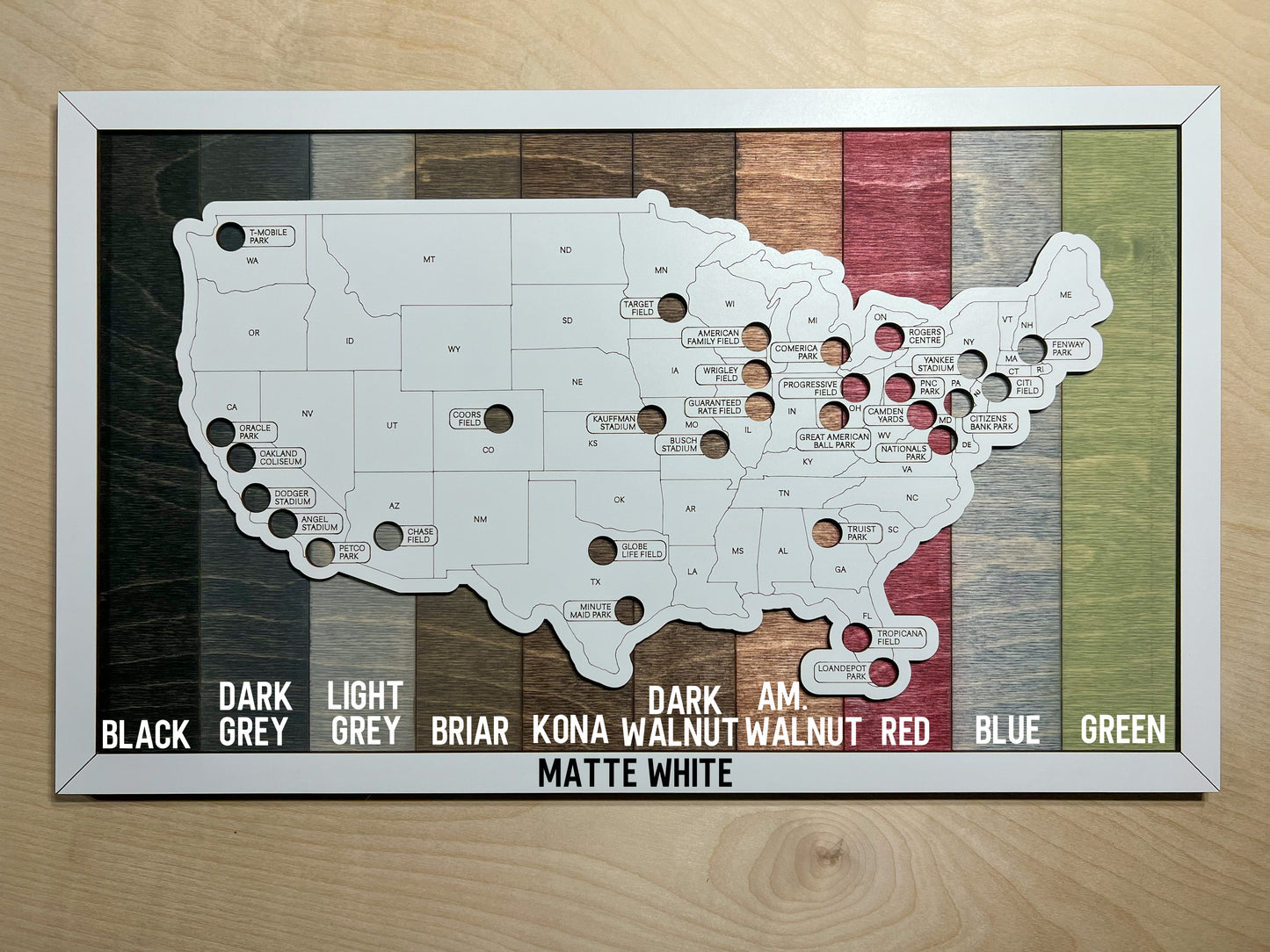 Design Your Cracker Barrel Restaurants Map - Hyder Handcrafted